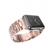 Klassisk rosaguld stål rem APPLE WATCH 38 MM Smartwatch tilbehør